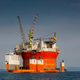 Illustration for article titled Here's The Largest Oil Rig Ever On Top Of The Largest Transport Ship